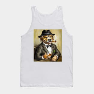 The DogFather OilPaint Tank Top